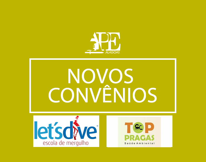 APE firma dois novos convênios: Let’s Dive e Top Pragas